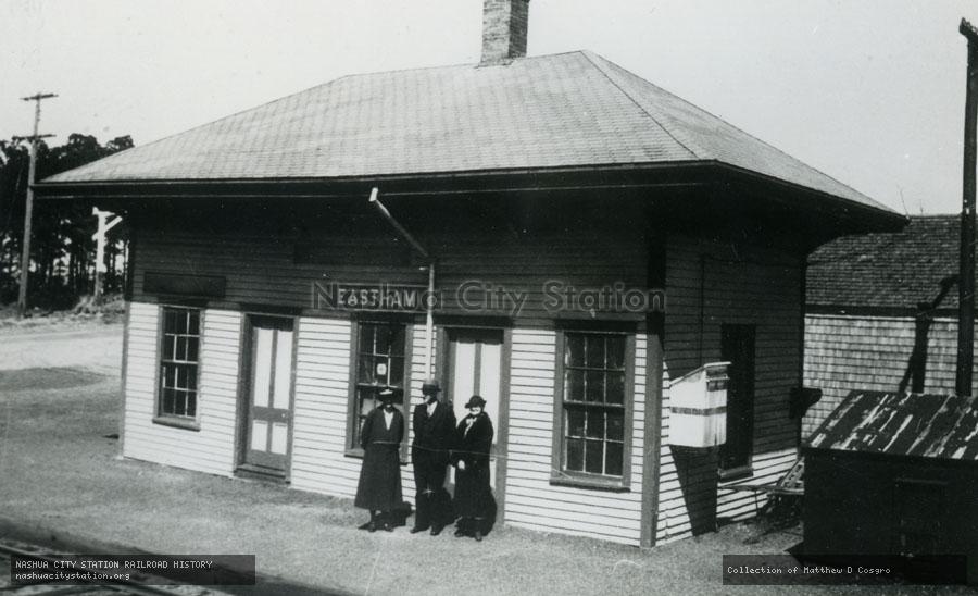 Postcard: Railroad Station, Eastham, Massachusetts